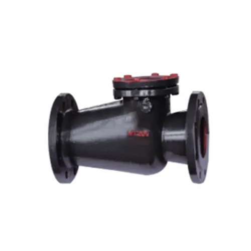 Swing start check valve