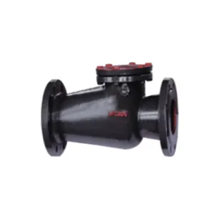 Swing start check valve
