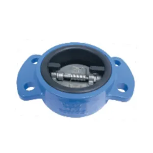 Desulfurization butterfly check valve