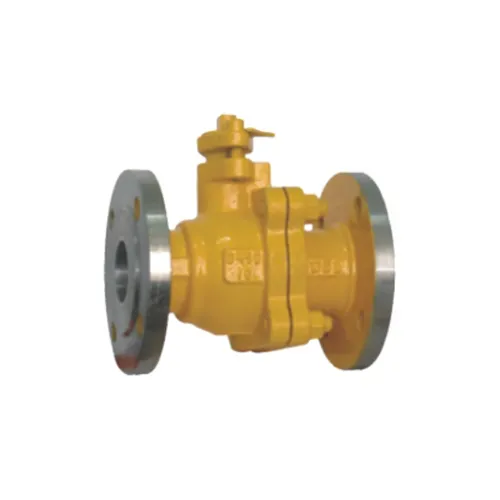Natural gas with special ball valve