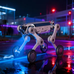 Wheeled Medium-Sized Quadruped Robot &ndash; Open-Source SDK for Advanced Research and Custom Development