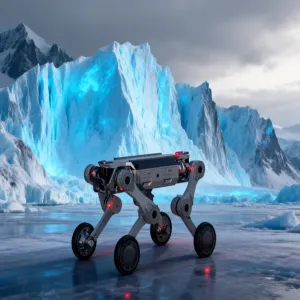 Wheeled Medium-Sized Quadruped Robot &ndash; Cloud-Connected Fleet Management and Analytics Dashboard