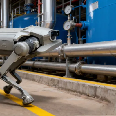 INTELLIGENT ROBOT DOG: 10,000+ MONTHLY CHEMICAL PARK INSPECTIONS