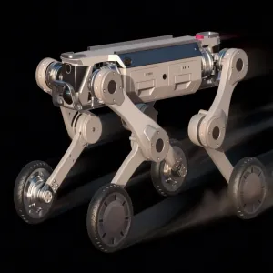 Wheeled Medium-Sized Quadruped Robot &ndash; Intuitive Teleoperation and Waypoint Planning Interface