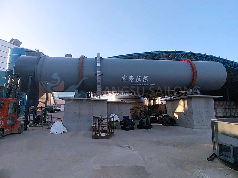 Single-pass Quartz Sand Dryer