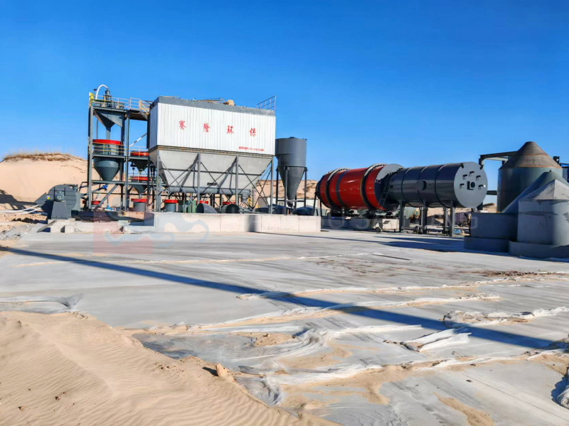 Fracturing Sand Drying in Inner Mongolia