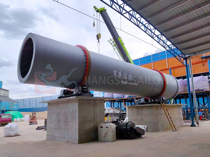 Single-pass Quartz Sand Dryer