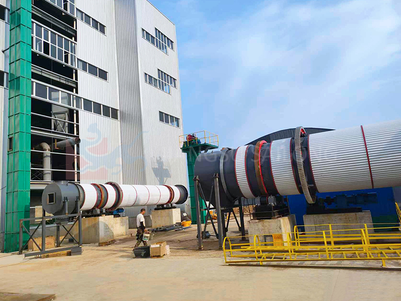 Single-pass Rotary Drying in Yuncheng, Shanxi