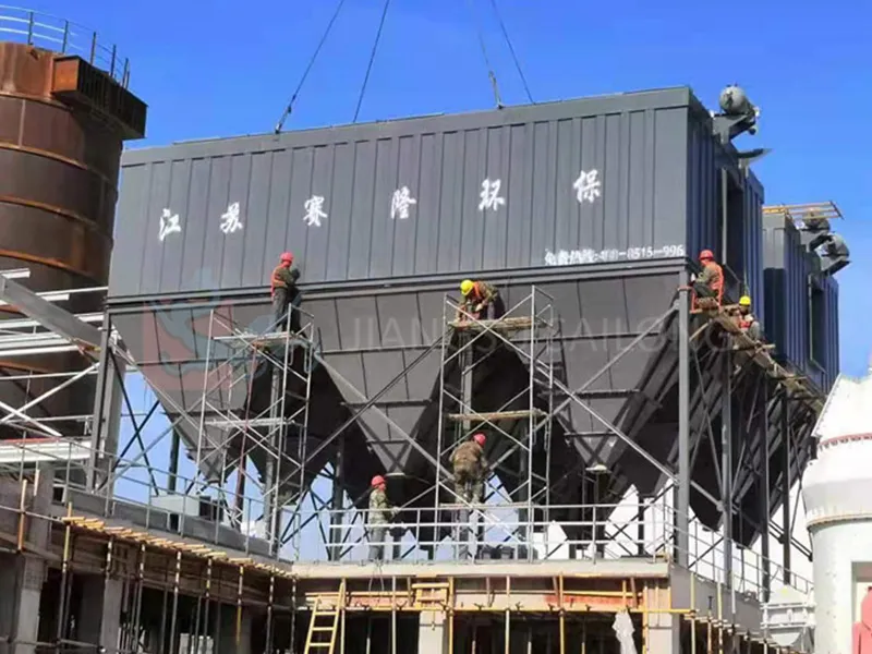 Air box pulse bag dust collector