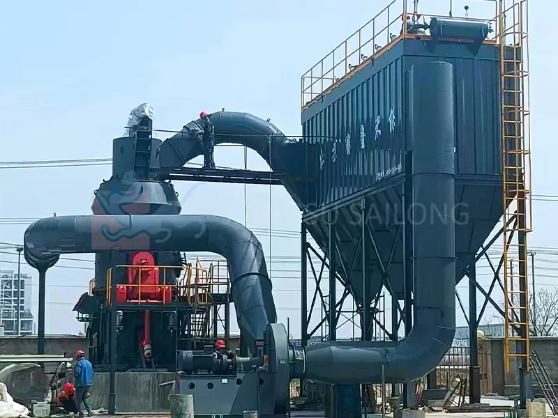 Dust Extraction for Vertical Roller Mill