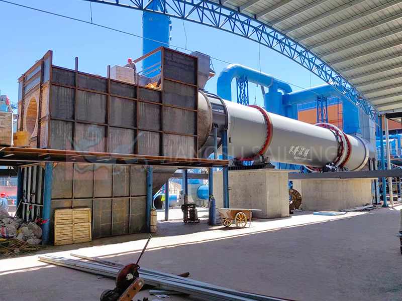 Single-pass Quartz Sand Dryer