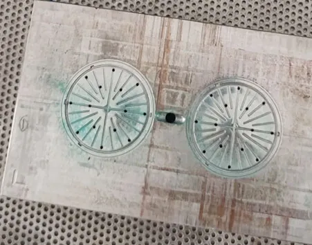 Caja de m&aacute;quina de limpieza electrol&iacute;tica