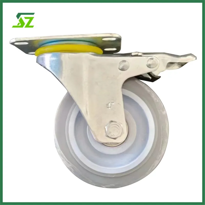 Heavy/Medium Duty Customizable Wheels caster for Supermarket Furniture Equipment Caster With Brake