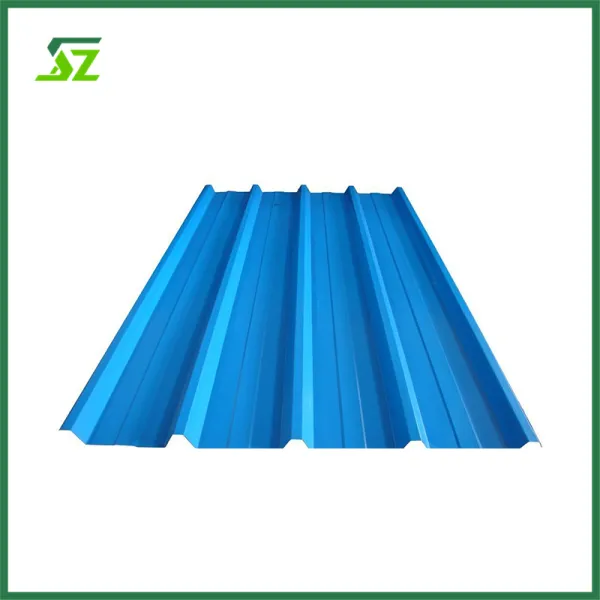 Color Coated Corrugated Roof Tiles