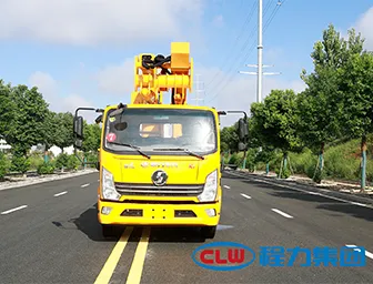 Chengliwei CLW5100JGKCDT Shaanxi Automobile Insulated Aerial Work Platform Truck