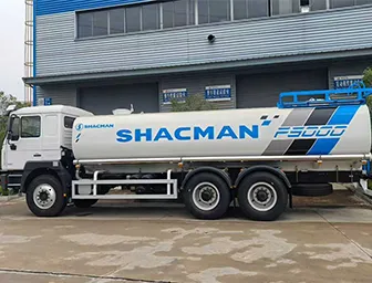Export-type Shaanxi Automobile 8-wheel water sprinkler truck