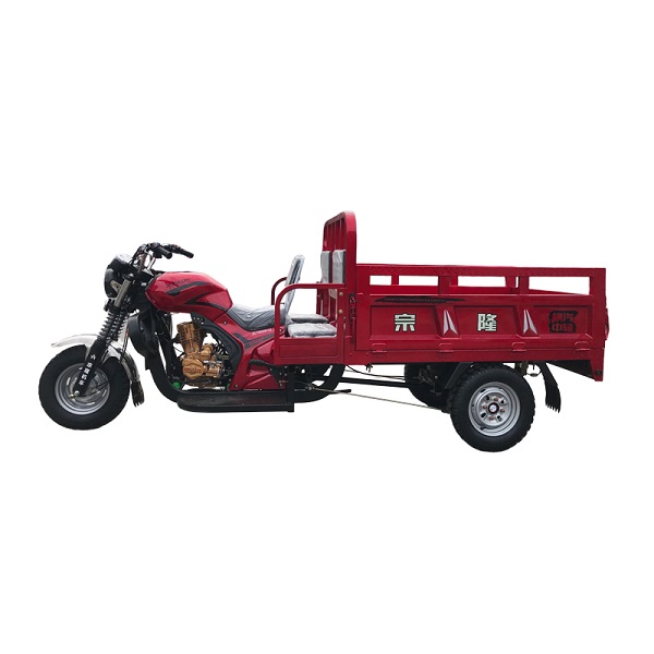 Gasoline three wheeled motorcycle