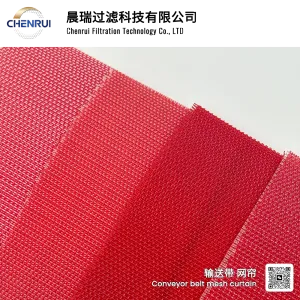 High strength conveyor belt mesh curtoin