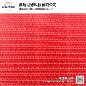 Corrosion resistance conveyor belt mesh curtoin