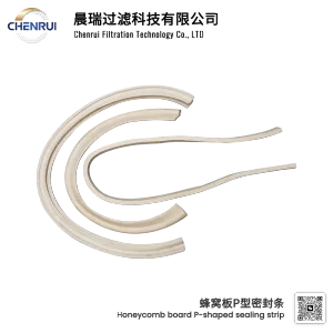 Honeycomb board P-shaped sealing strip