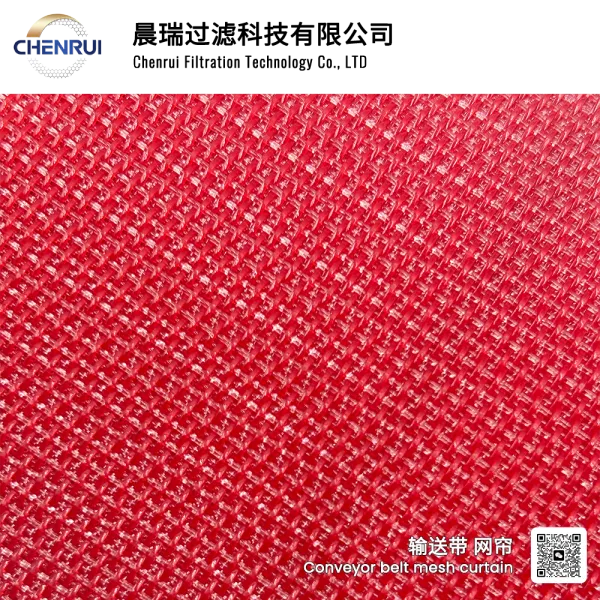 Industrial grade conveyor belt mesh curtoin