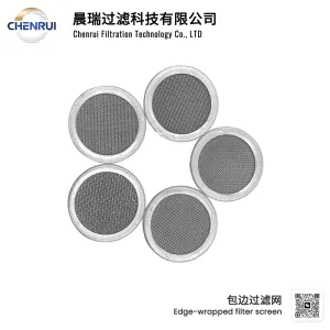 Stainless steel spinneret filter screen