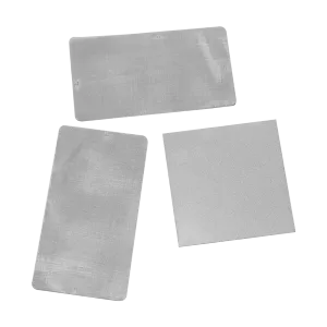 Precision non-edge filter screen