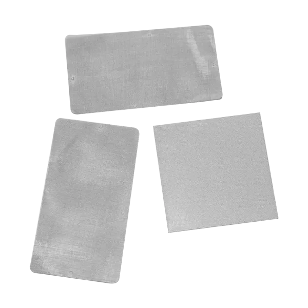 Precision non-edge filter screen