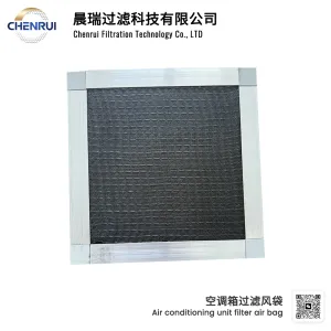 High efficiency air conditioning box filter air bag