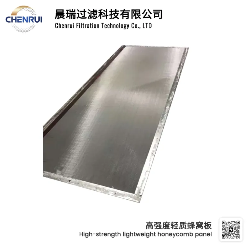 High-strength lightweight honeycomb panel