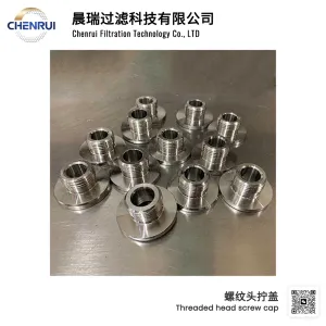 Threaded head screw cap