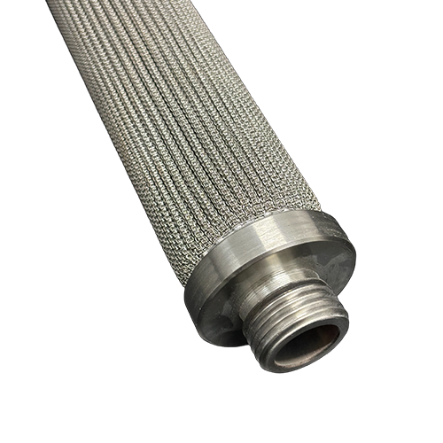 304 stainless steel pleated welded filter element