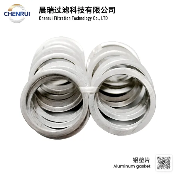 High strength filter aluminum gasket