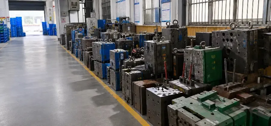 Batch Production Area for Casting Parts