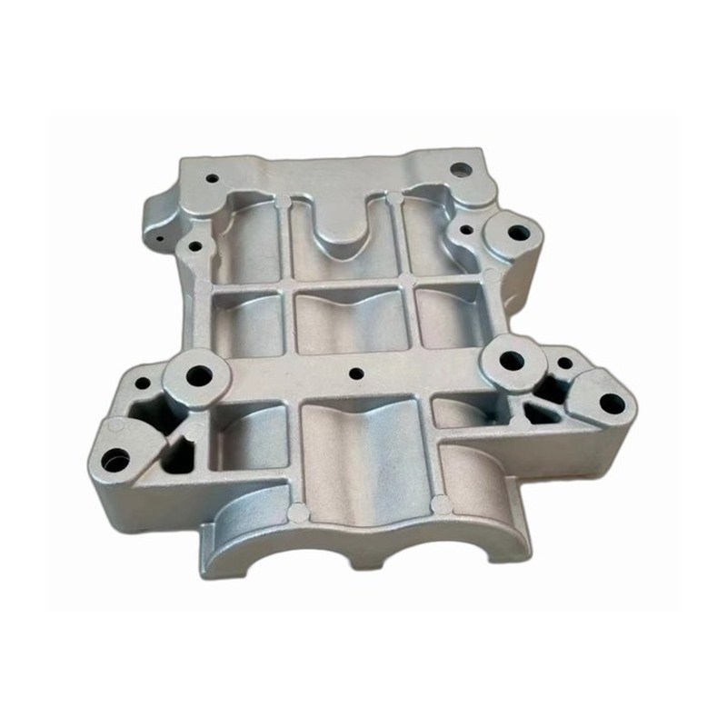 Aluminum Die Casting Twin Bore Machinery Base Cover