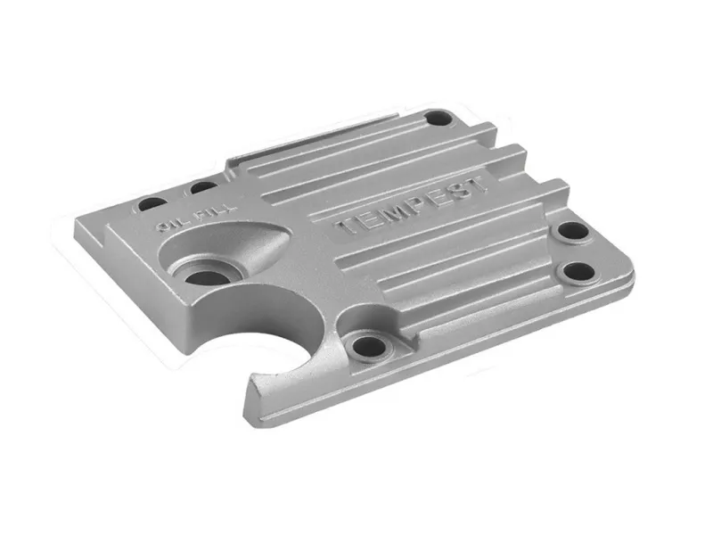 Aluminum Die Casting Ribbed Electronic Housing Cover