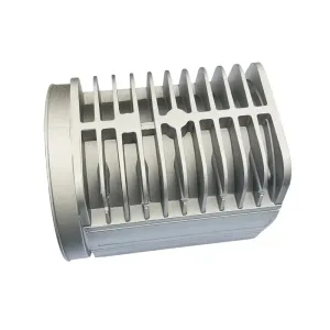 Aluminum Die Casting Cooling Fin Block