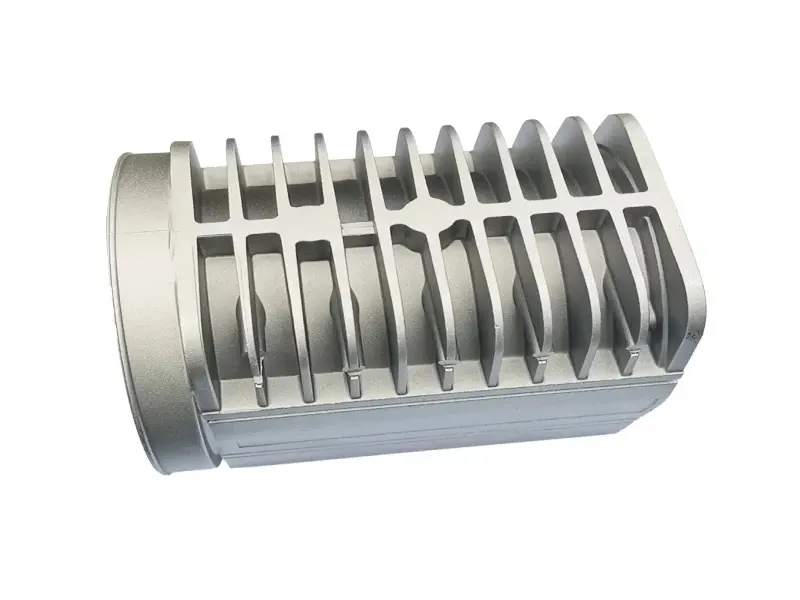 Aluminum Die Casting Cooling Fin Block