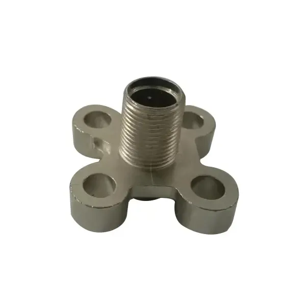Precision Zinc Die Casting Threaded Connector Base