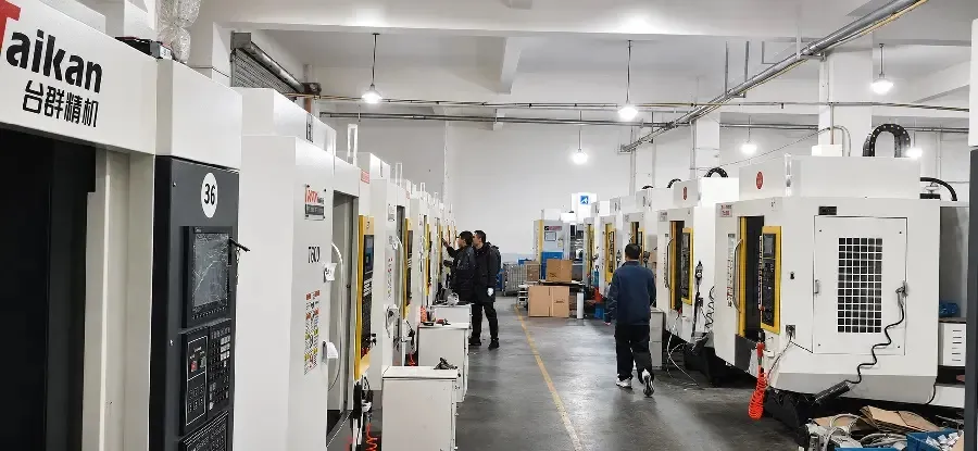 Machining and Inspection Area