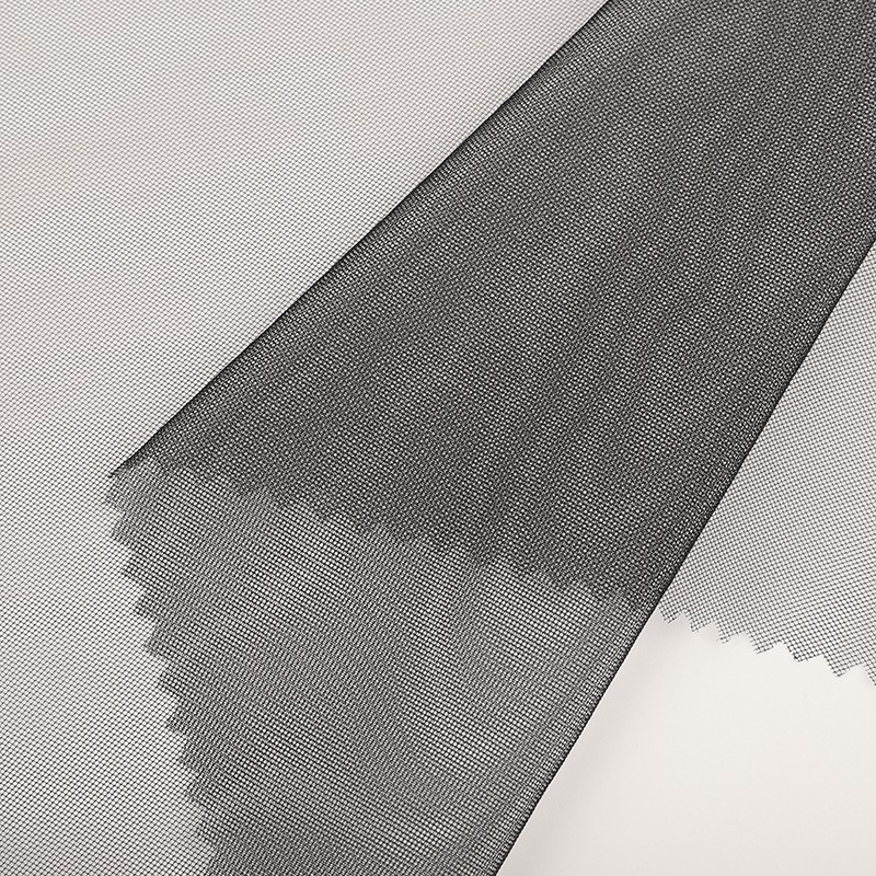 Transparent mesh fabric