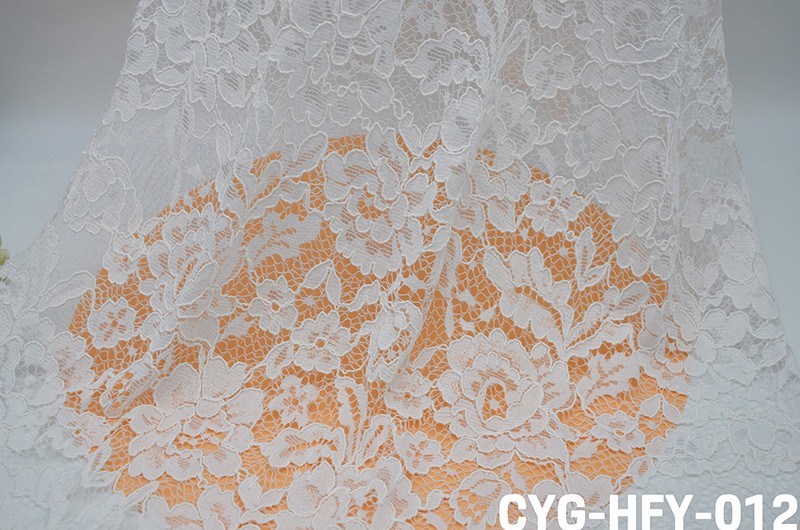 Embossed Floral Lace