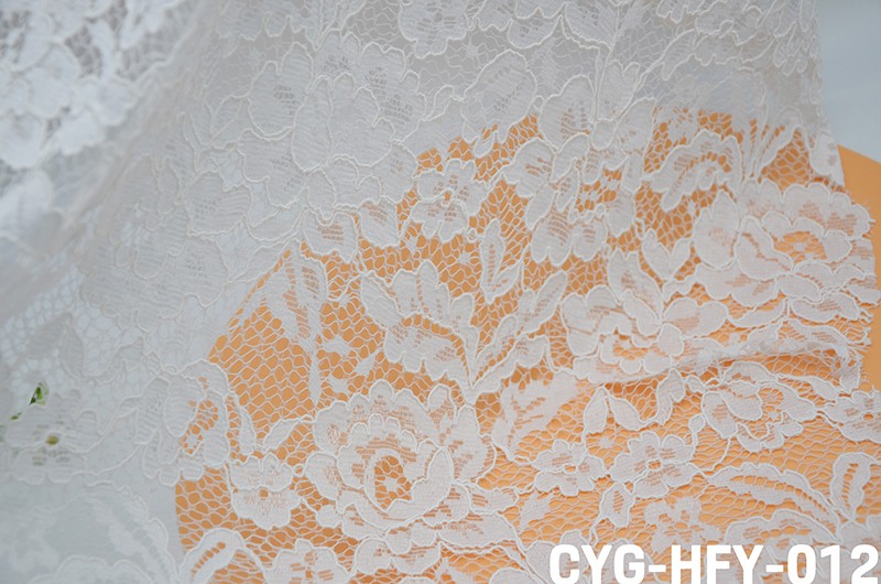 Embossed Floral Lace