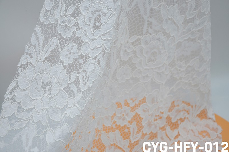 Embossed Floral Lace