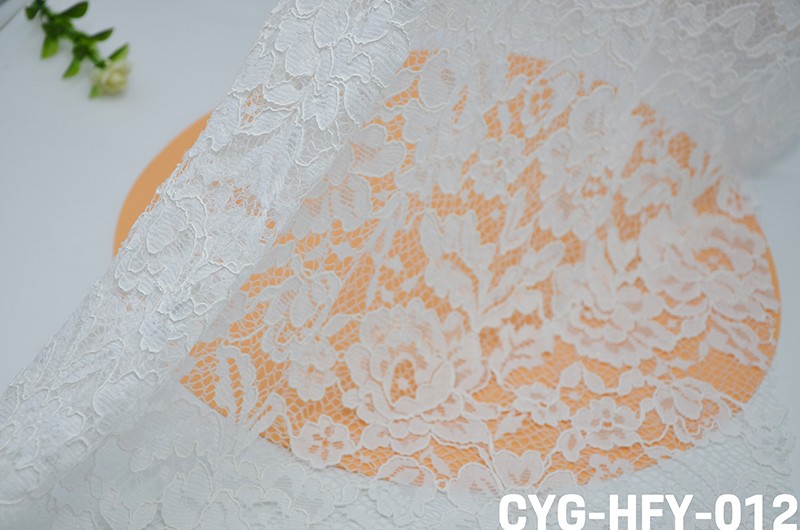 Embossed Floral Lace