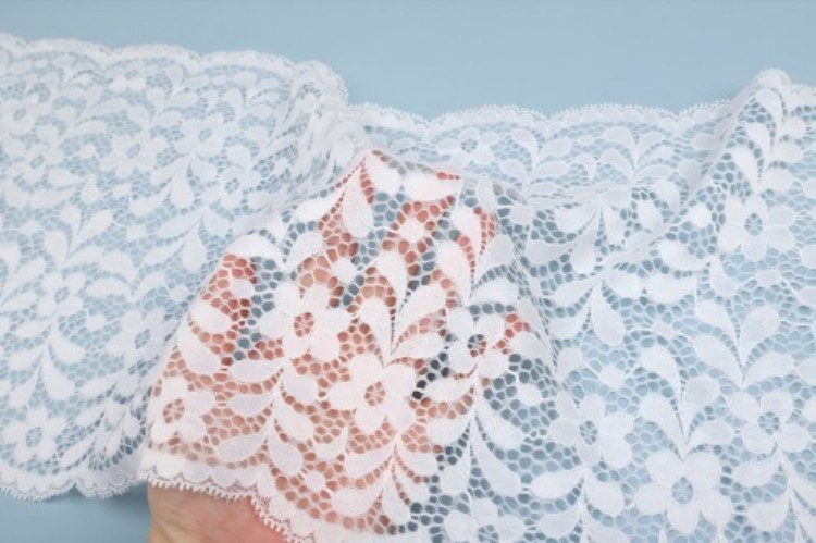 Pizzo Jacquard Trasparente con Sottile Eleganza CYG-JS-013