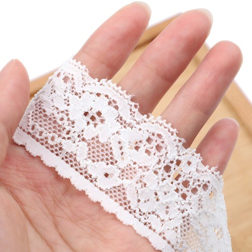 Pizzo elastico largo 3,5 cm CYG-HL-018