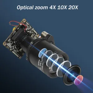 Factory High Quality 1080P Live Camera Usb Module 10x Zoom 4x Zoom Optical Zoom Camera Module