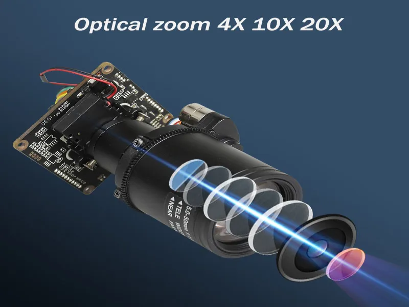 Factory High Quality 1080P Live Camera Usb Module 10x Zoom 4x Zoom Optical Zoom Camera Module