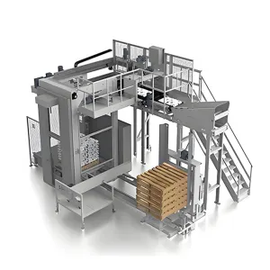 Factory Automatic Robot system stacking Machine good price Automatic Pallet Stacking line